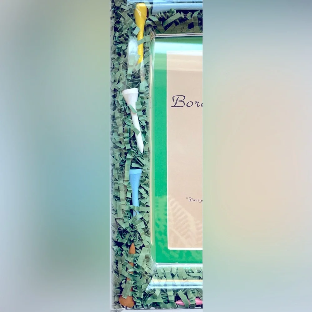 NEW ! Borden Borders Golf Themed Picture Photo Frame. Size 5”x7”
